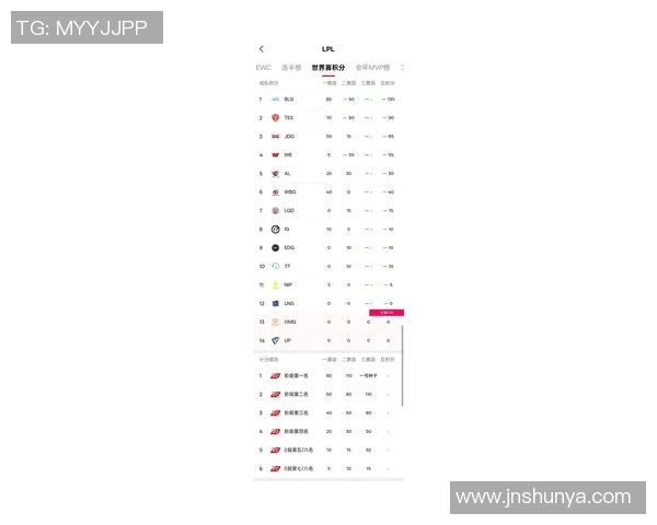 全明星赛最新积分榜BLG以74分稳居第一名引发热议